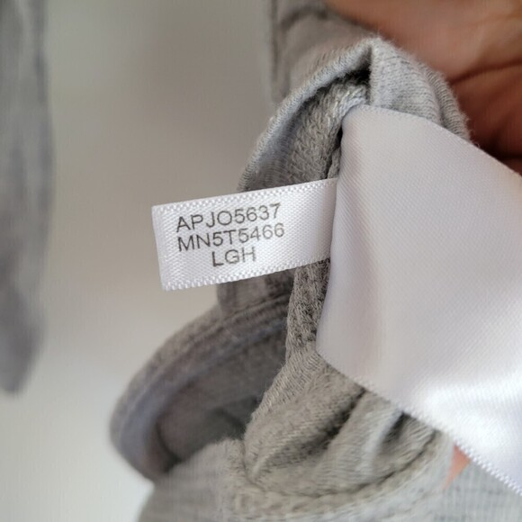 Marc New York Andrew Marc Performance Heather Gray Long Sleeve Top Size Medium - Picture 12 of 13